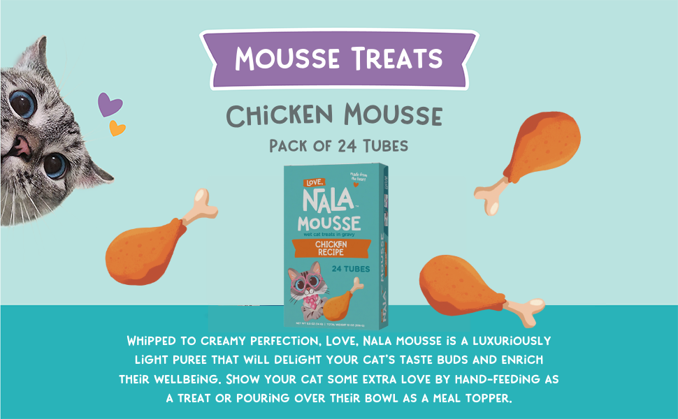 chicken mousse treats pack of 24