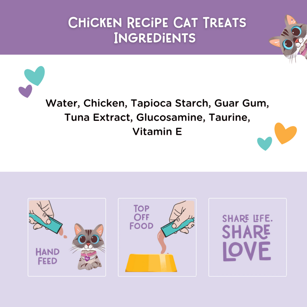 chicken recipe cat treats ingredients