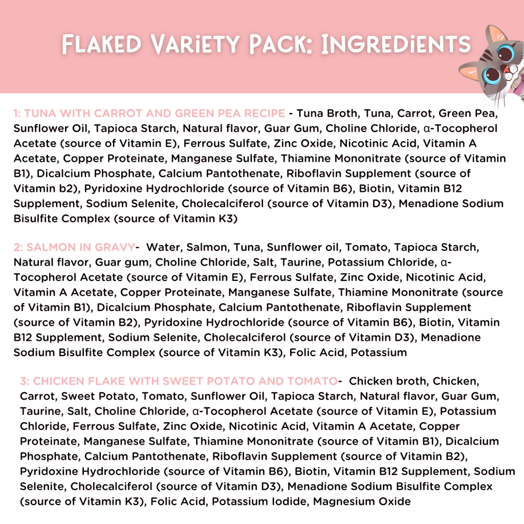 Flaked Variety Pack, 2.8-oz